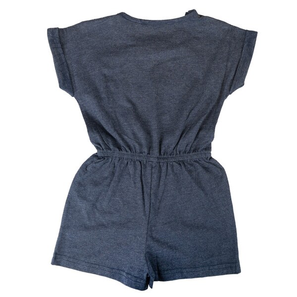 Utah State Aggies Embroidered Toddler Romper Navy